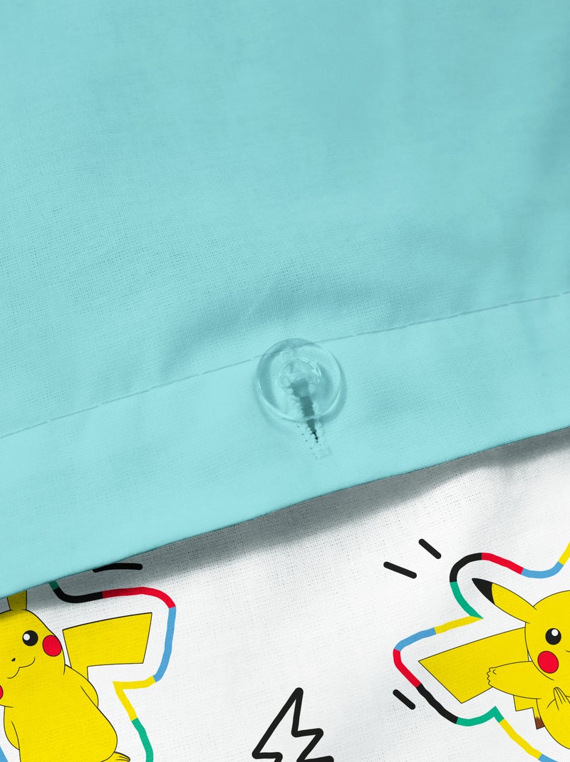 Juego de cama \'Pokemon\' de 2 piezas para 1 persona: funda nórdica + funda de almohada Azul - Kiabi