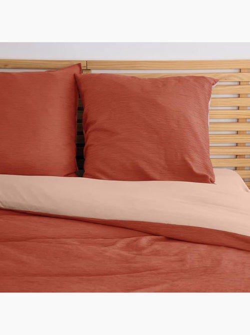 Juego de cama reversible con textura gofrada – Cama doble - Kiabi