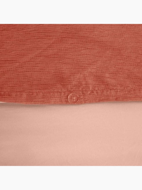 Juego de cama reversible con textura gofrada – Cama doble - Kiabi