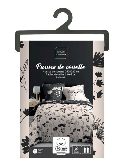 Juego de cama reversible de 3 piezas Iris - Kiabi