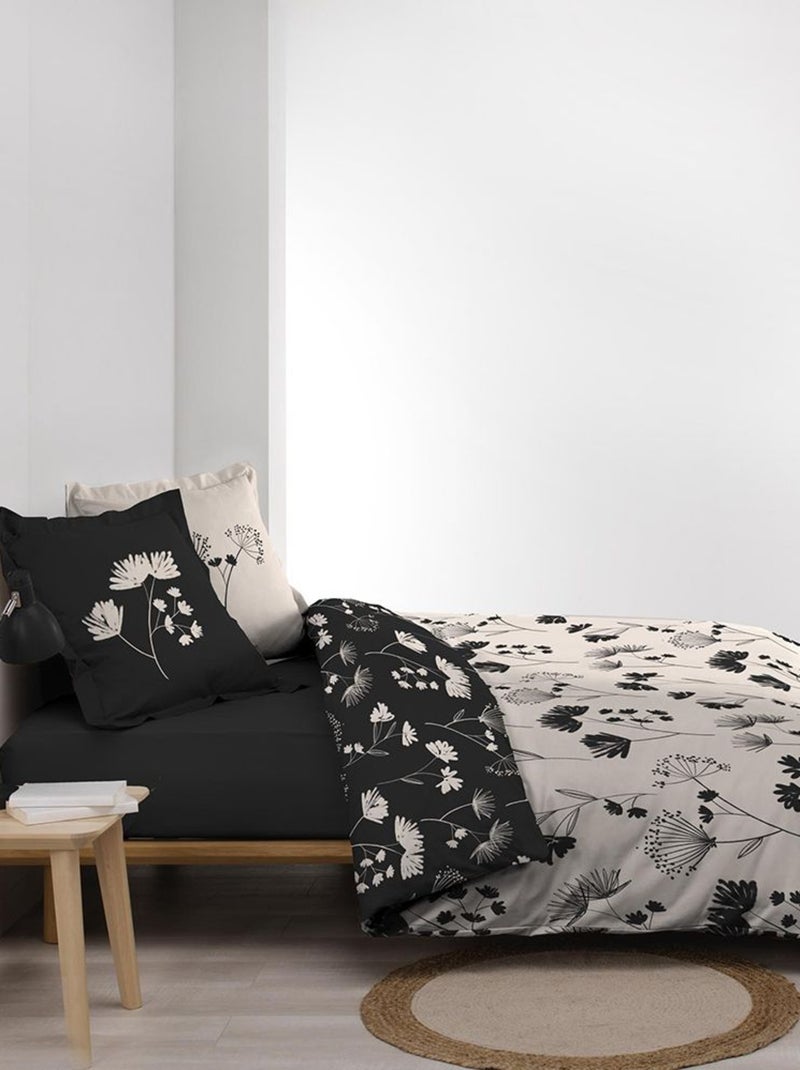 Juego de cama reversible de 3 piezas Iris Blanco - Kiabi