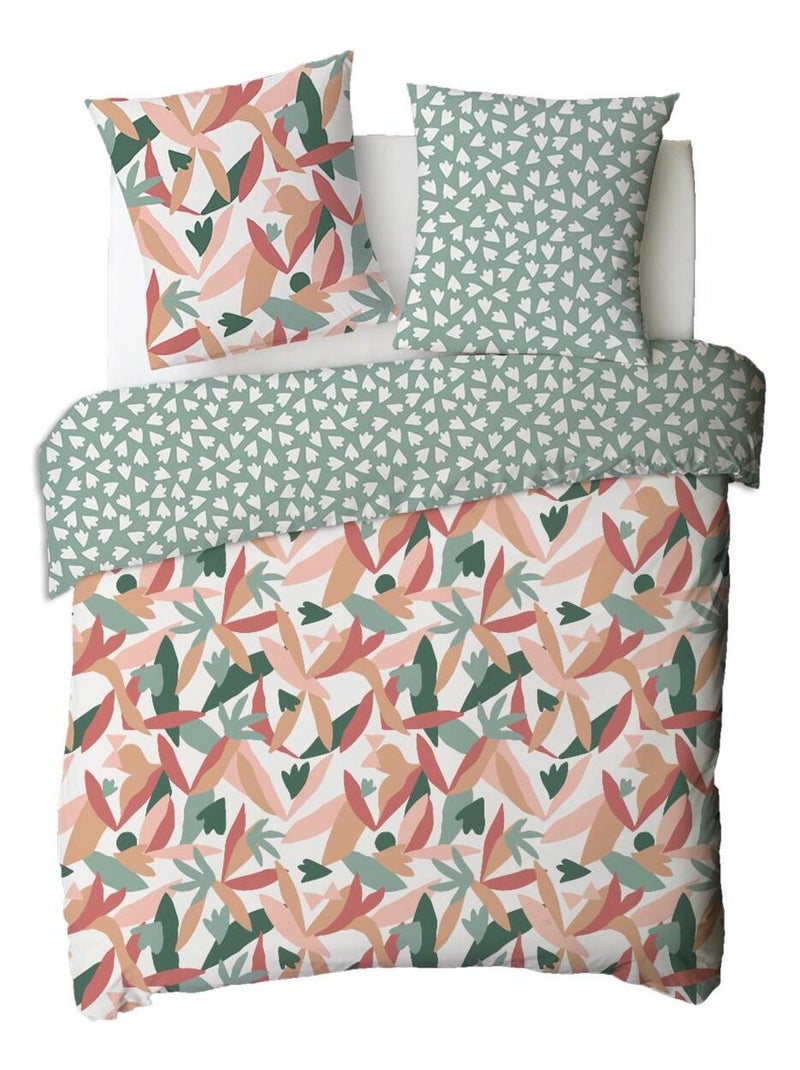 Juego de cama reversible de algodón 'Future Home' 240x220 cm Multicolor - Kiabi