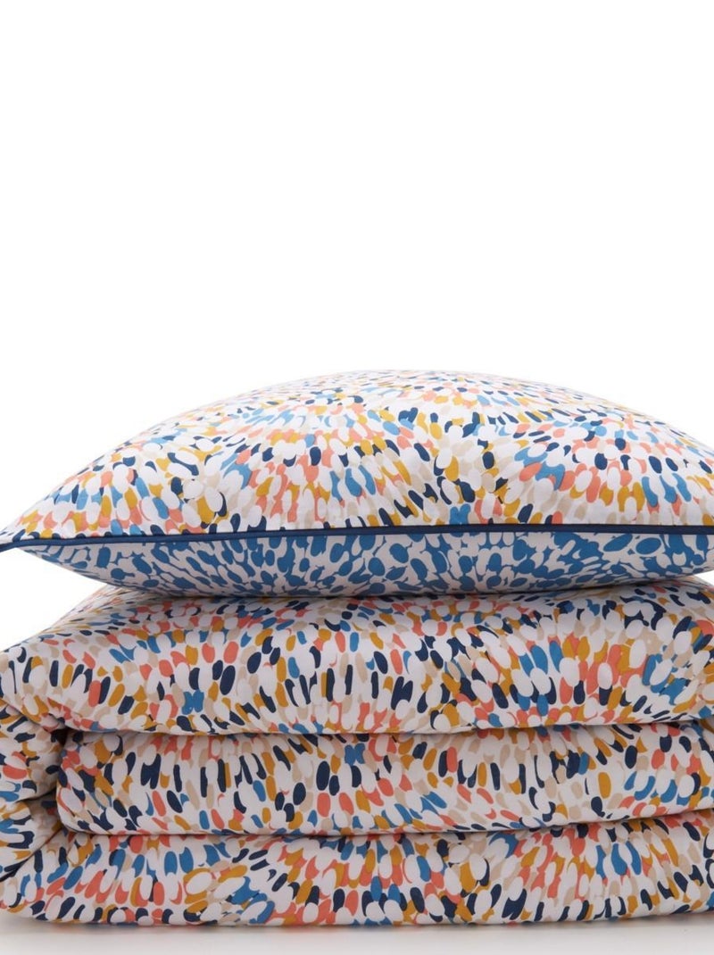 Juego de cama reversible de colores para 2 personas Multicolor - Kiabi