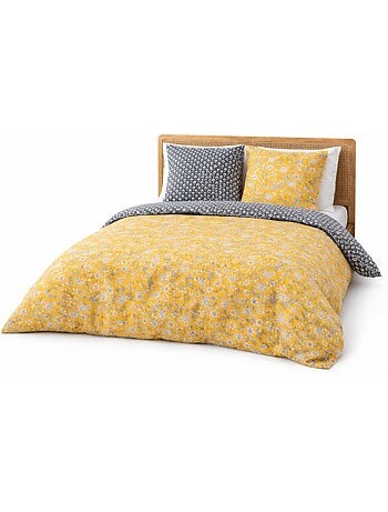 Juego de cama reversible floral