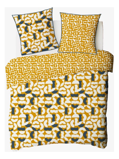 Juego de cama reversible geométrico para 2 personas - Kiabi