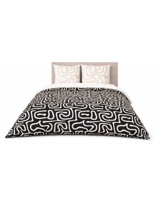 Juego de cama reversible gráfico - Kiabi Juego de cama reversible gráfico - Kiabi