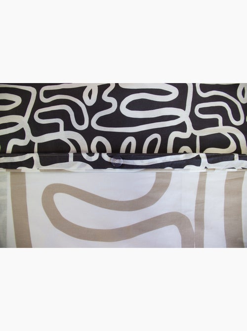 Juego de cama reversible gráfico - Kiabi Juego de cama reversible gráfico - Kiabi
