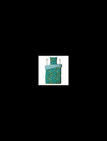 Juego de cama reversible para niños con estampado de dinosaurios