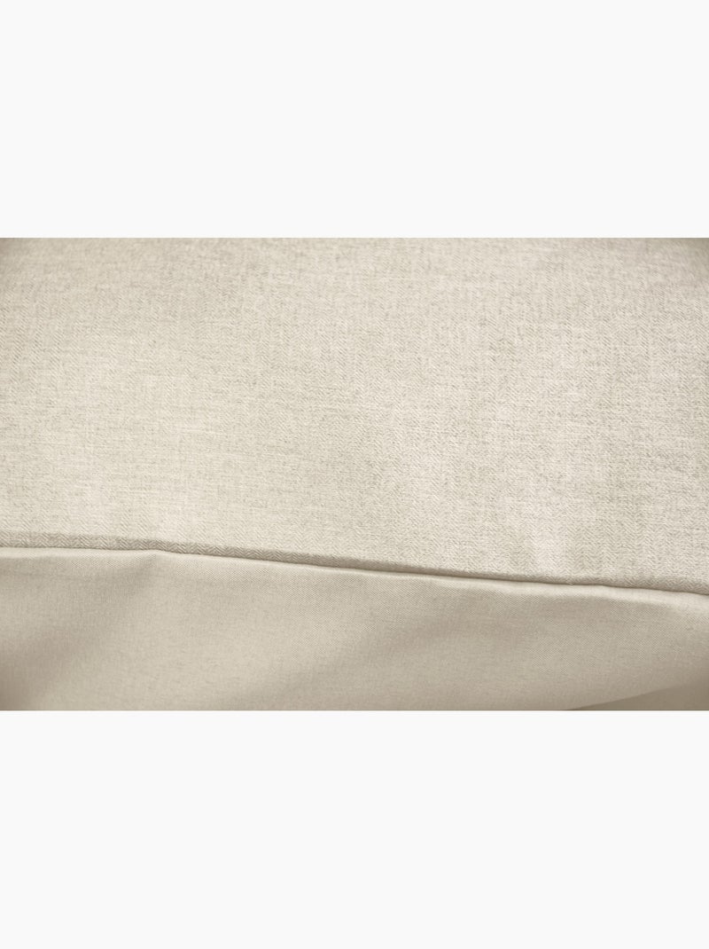 Juego de cama Sensación Franela - Suavidad y calor absolutos Beige - Kiabi