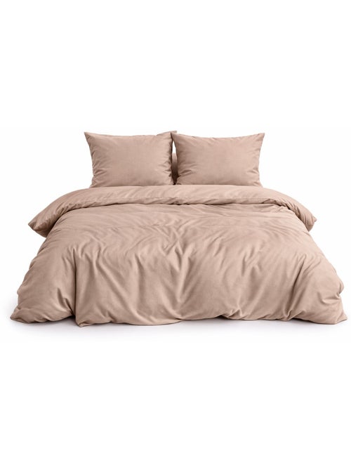 Juego de cama Sensación Franela - Suavidad y calor absolutos - Kiabi