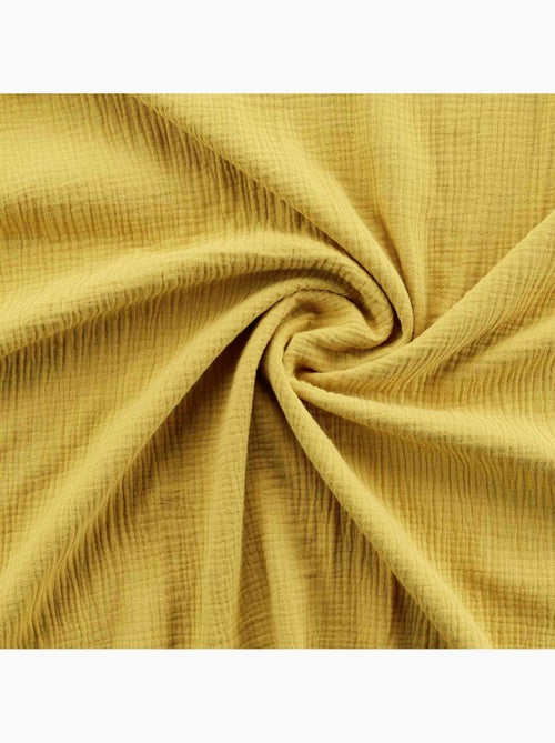 Juego de cama sienna + 2 fundas de almohada 63x63 cm – doble cara gasa de algodón y algodón 57 hilos - Kiabi