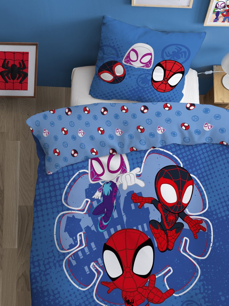 Juego de cama "Spidey" - 1 persona Azul - Kiabi