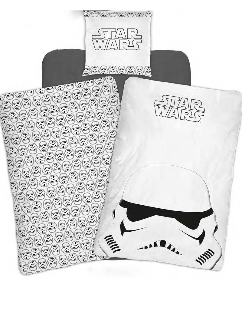 Juego de cama 'Star Wars' blanco - Kiabi