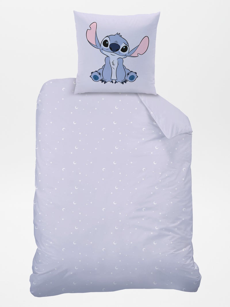 Juego de cama 'Stitch' - Individual PURPURA - Kiabi
