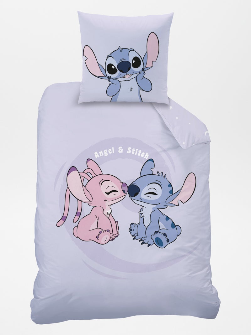 Juego de cama 'Stitch' - Individual PURPURA - Kiabi