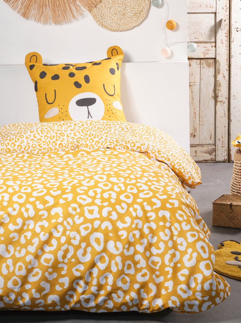 Juego de cama 'Tigre' - Individual AMARILLO - Kiabi