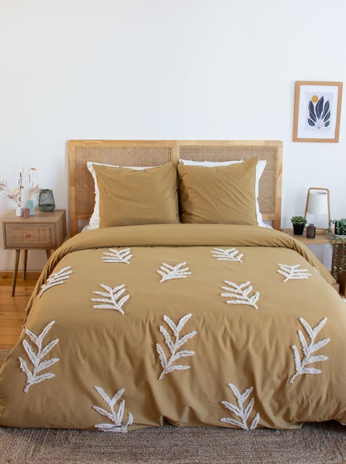 Juego de cama tufted de 2 piezas para 2 personas - Kiabi