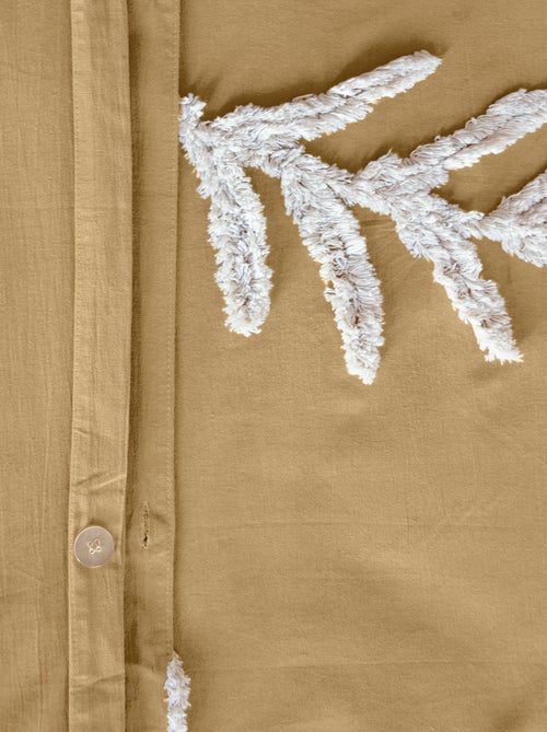 Juego de cama tufted de 2 piezas para 2 personas - Kiabi