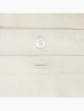 Juego de cama tufy 140x200 cm beige estampado alfabeto
