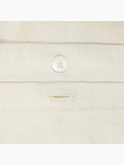 Juego de cama tufy 140x200 cm beige estampado alfabeto - Kiabi Juego de cama tufy 140x200 cm beige estampado alfabeto - Kiabi