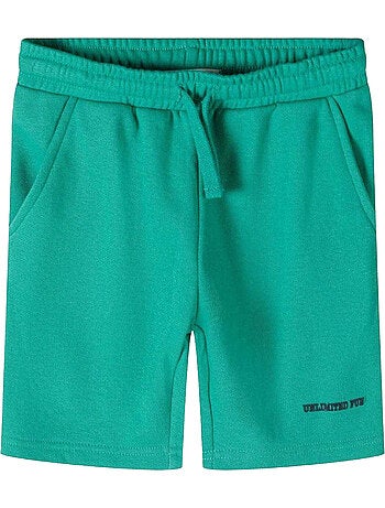 Juego de camiseta y shorts diseño detalle en contraste niños - minoti