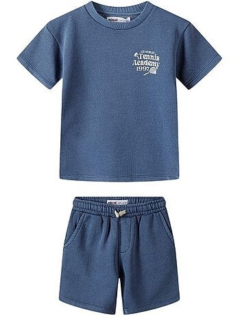 Juego de camiseta y shorts diseño tennis niños - minoti