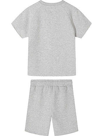 Juego de camiseta y shorts diseño texto niños - minoti