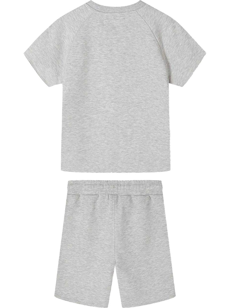 Juego de camiseta y shorts diseño texto niños - minoti Gris - Kiabi