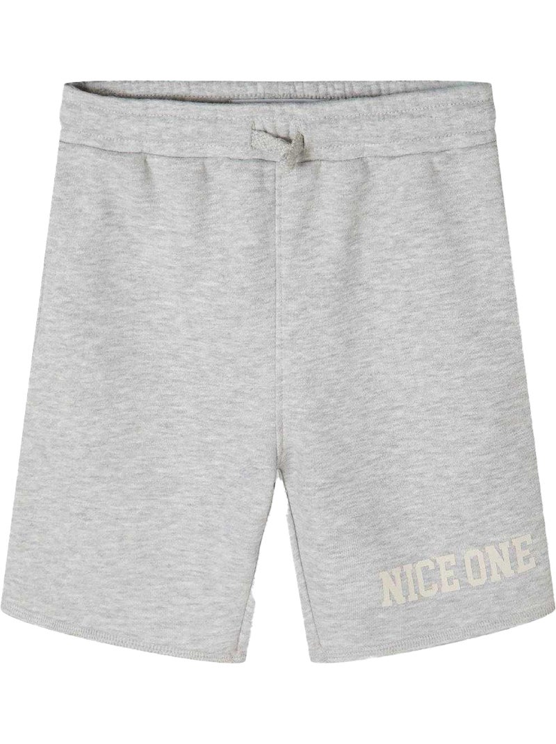 Juego de camiseta y shorts diseño texto niños - minoti Gris - Kiabi
