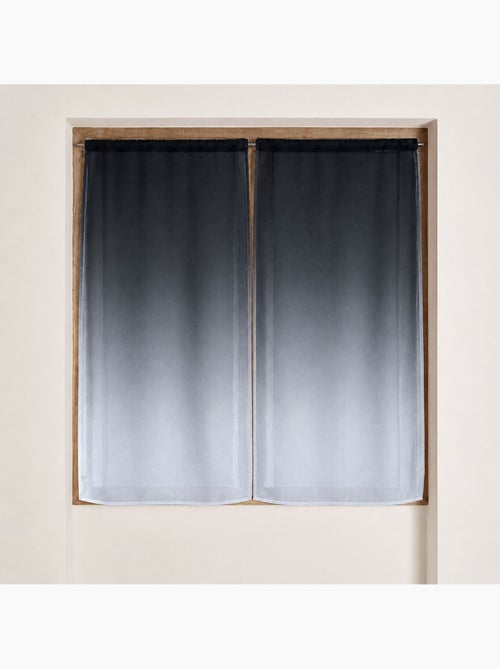 Juego de cortinas transparentes con degradado de colores - Kiabi