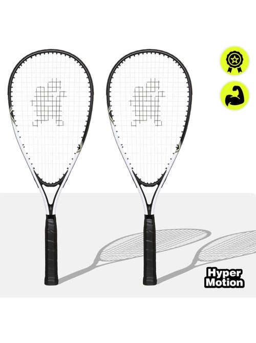 Juego de crossminton HyperMotion – 2 raquetas, 5 volantes, bolsa de transporte - Kiabi Juego de crossminton HyperMotion – 2 raquetas, 5 volantes, bolsa de transporte - Kiabi