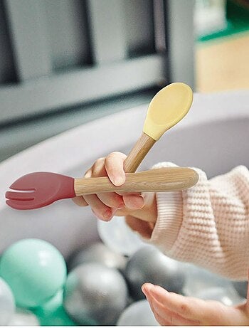 Juego de cubiertos de silicona | Minikoioi