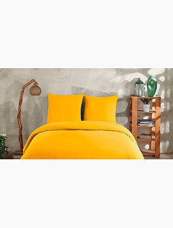 Juego de funda de edredón + 2 FA de gasa de algodón