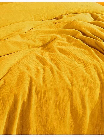 Juego de funda de edredón + 2 FA de gasa de algodón