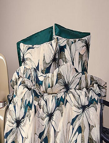 Juego de funda de edredón 240x220 cm+ 2 FA 63x63cm de satén