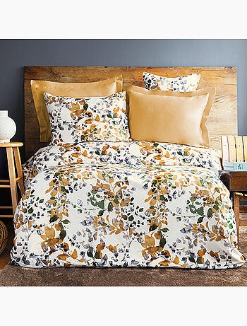 Juego de funda de edredón 240x220 cm+ 2 fundas de almohada 63x63cm de satén de algodón "Vienna
