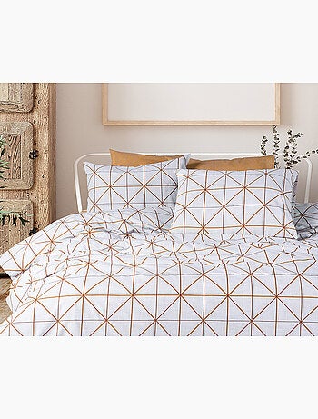 Juego de funda de edredón +funda de almohada 100% algodón