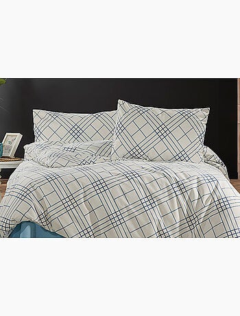 Juego de funda de edredón +funda de almohada 100% algodón