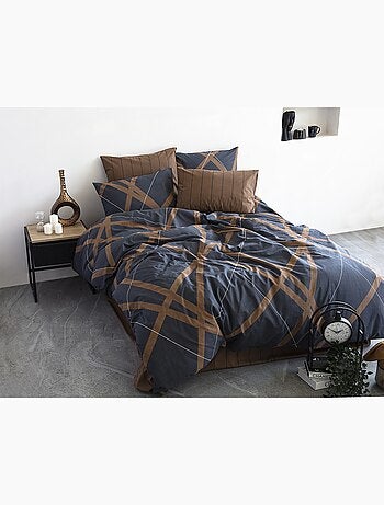 Juego de funda de edredón +funda de almohada 100% algodón