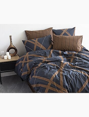 Juego de funda de edredón +funda de almohada 100% algodón