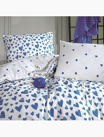 Juego de funda de edredón +funda de almohada 100% algodón