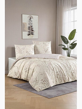 Juego de funda de edredón +funda de almohada 100% algodón