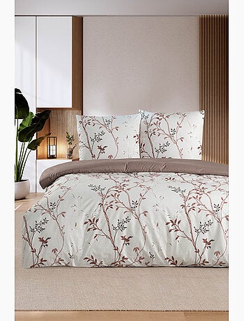 Juego de funda de edredón +funda de almohada 100% algodón