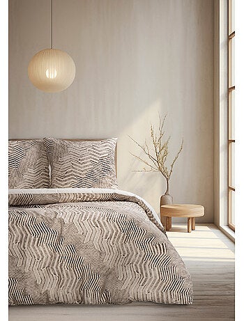 Juego de funda de edredón +funda de almohada 100% algodón "Delda