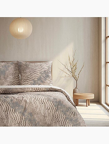 Juego de funda de edredón +funda de almohada 100% algodón "Delda