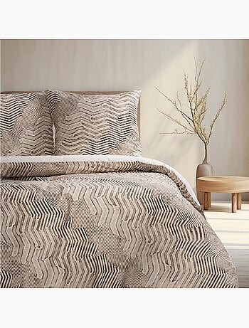 Juego de funda de edredón +funda de almohada 100% algodón "Delda