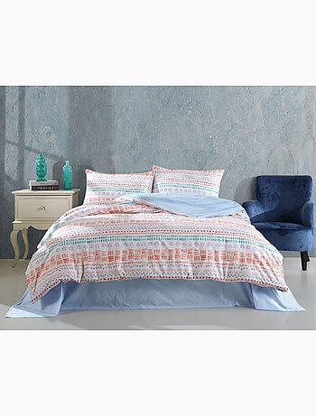 Juego de funda de edredón +funda de almohada 100% algodón "Elisa