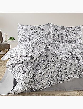 Juego de funda de edredón +funda de almohada 100% algodón