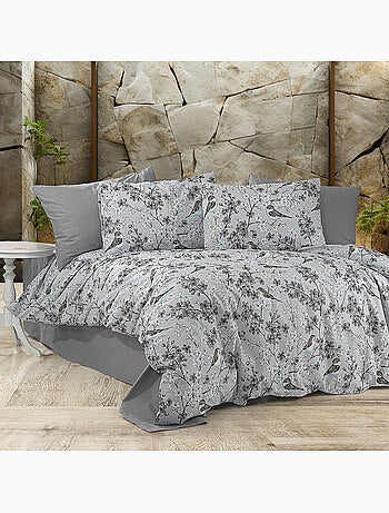 Juego de funda de edredón +funda de almohada 100% algodón