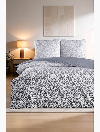 Juego de funda de edredón +funda de almohada 100% algodón